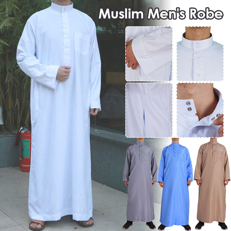 Ethnic Gown - Мусульманские исламские халаты, одежда, мужская Арабская