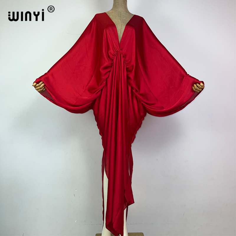 Ethnic Gown - WINYI монохромный элегантный купальник, женское пляжное