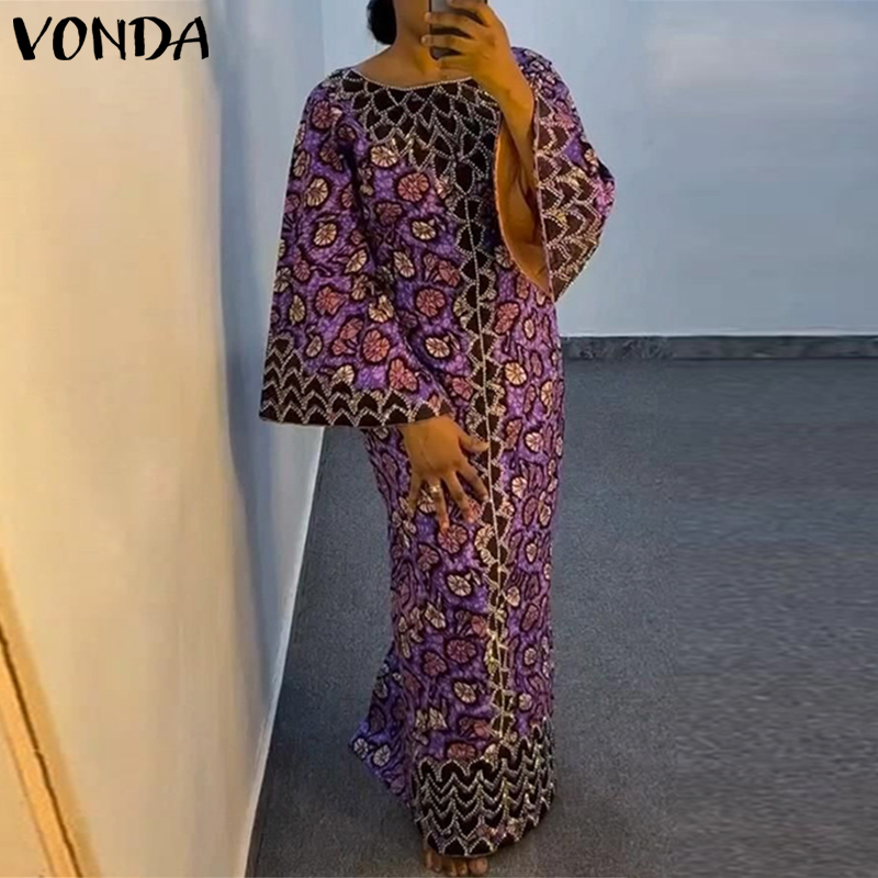 Ethnic Gown - Платье VONDA в стиле бохо больших