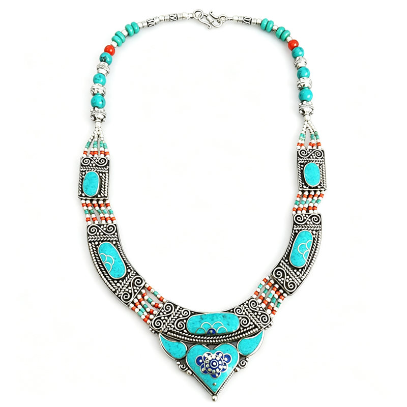 BOHO винтажные ожерелья коллек – обзор и цена Ethnic Fashion Com