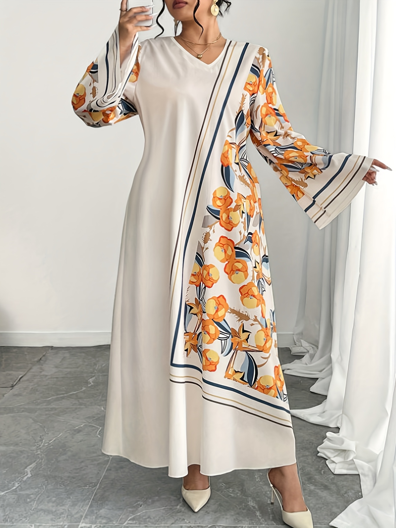 Модное женское платье-роба бол – обзор и цена Ethnic Gown