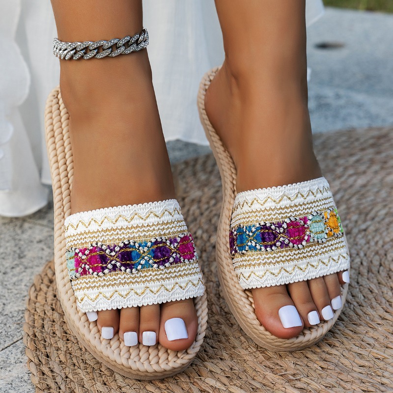 Женские уличные шлепанцы на пл – обзор и цена Ethnic Modern Fashion