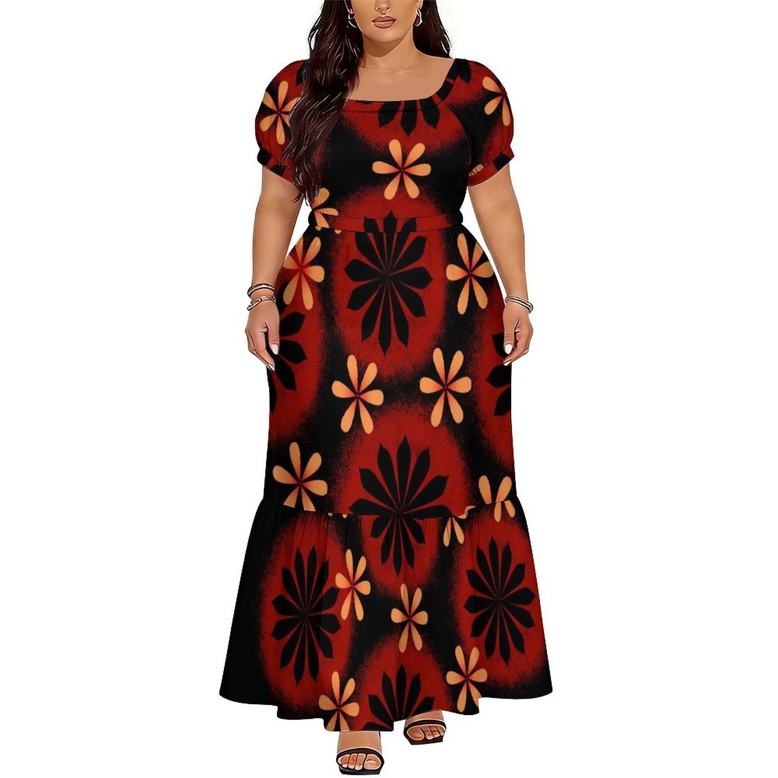 Удобное женское платье с корот – обзор и цена Ethnic Gown