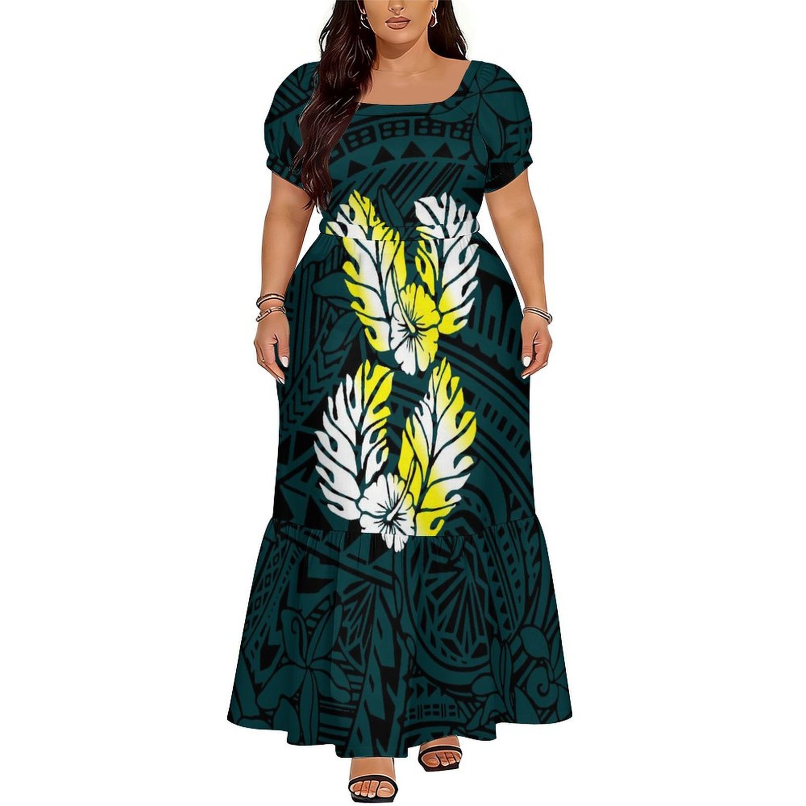 Удобное женское платье с корот – обзор и цена Ethnic Gown